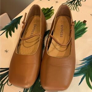 EMPRESS Square Toe Ballet Flats